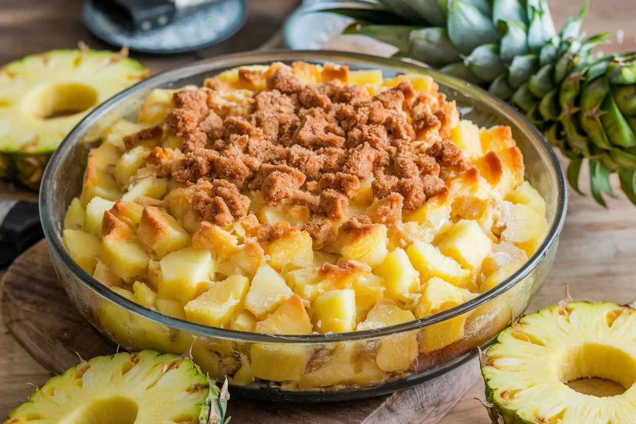 Pineapple Casserole Recipe