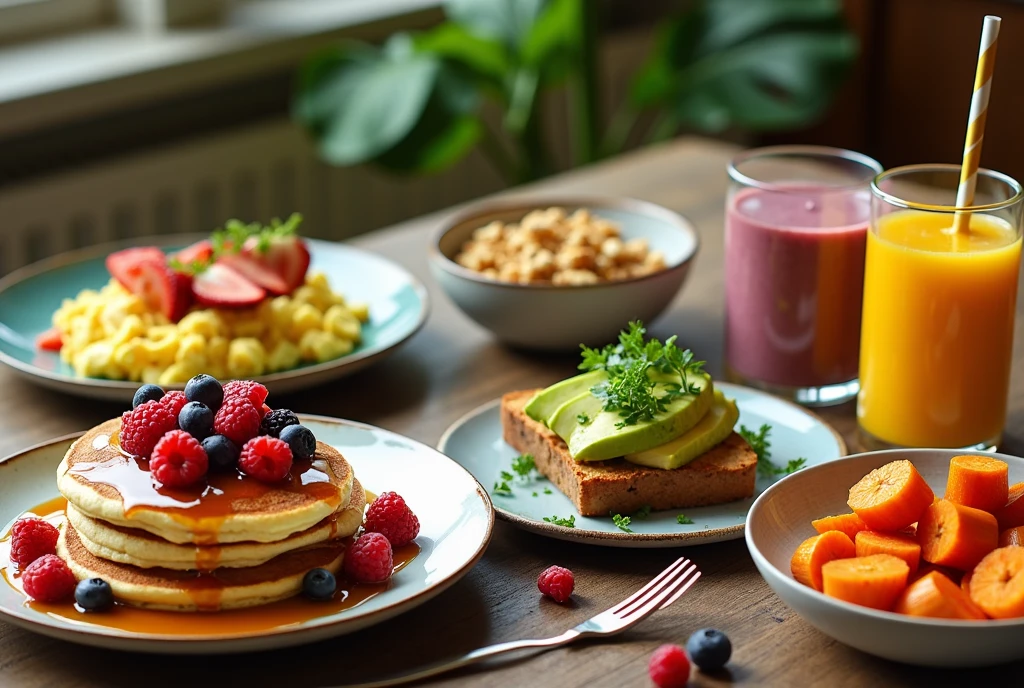 vegan breakfast spread