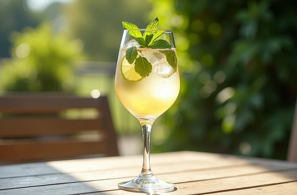 Hugo Spritz cocktail