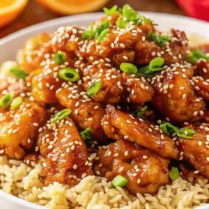 Crockpot orange chicken