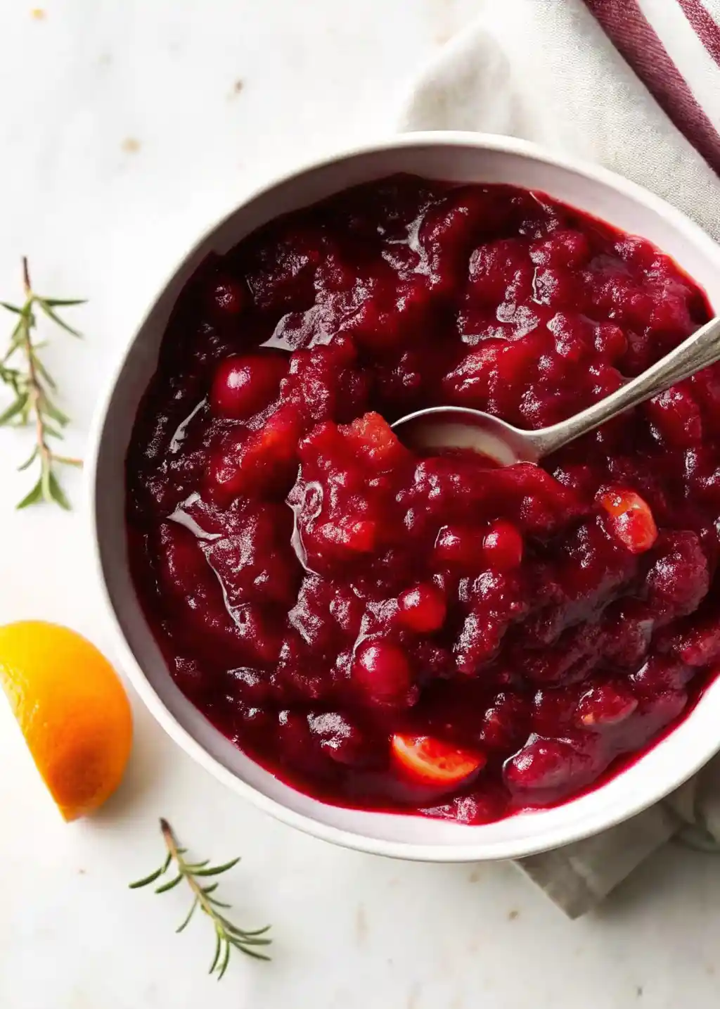 homemade cranberry sauce