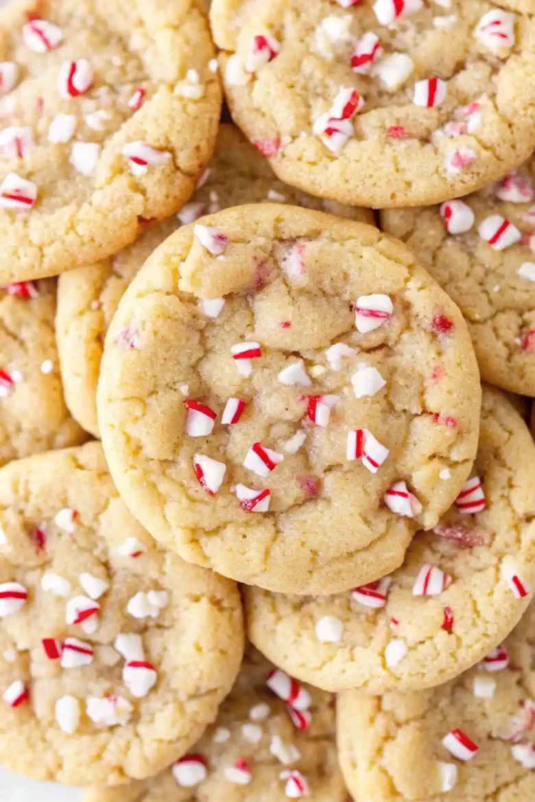 Peppermint Pudding Cookies