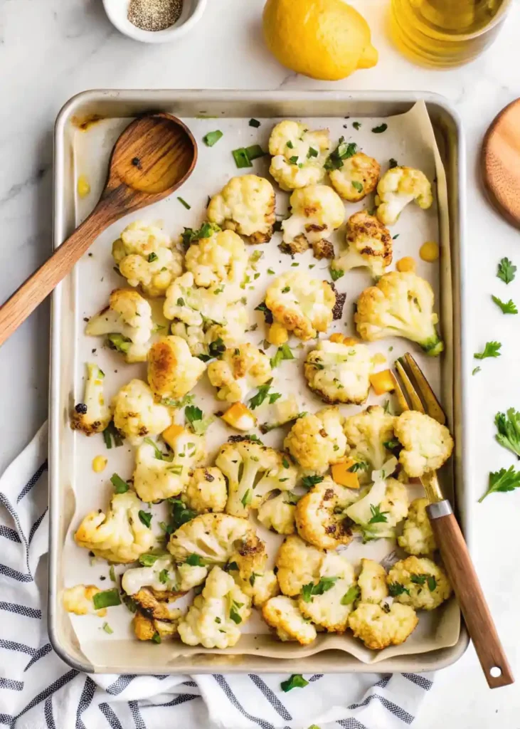 roasted cauliflower
