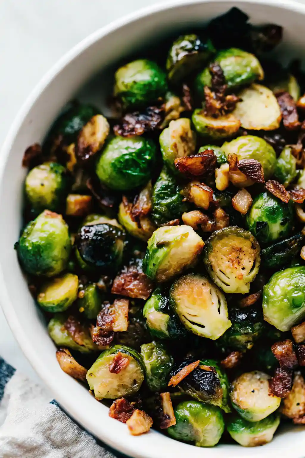 maple bacon Brussels sprouts