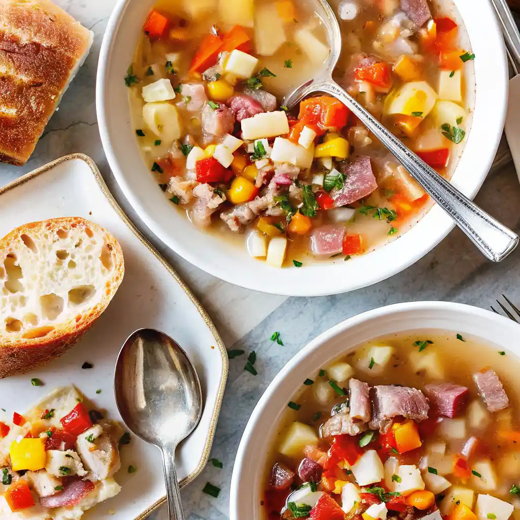 Leftover Hambone Soup: Liquid Gold from Holiday Scraps 3 soup