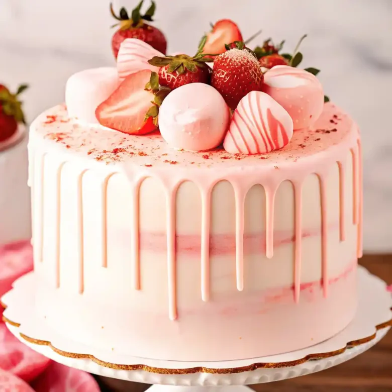 Pink Champagne Cake