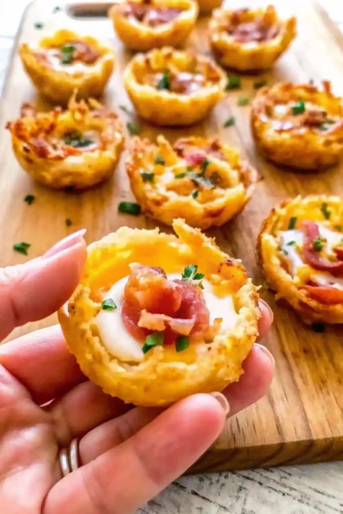 Loaded Tater Tot Appetizer Skewers (The Ultimate Crispy Party Snack) 2 Loaded Tater Tot Appetizer